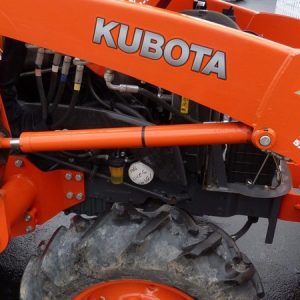 2012 Kubota L3800DT Tractor with LA524 Front Loader, BH 77 Backhoe w Thumb