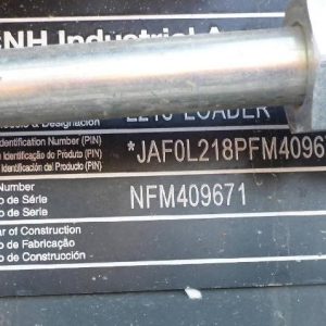 2016 New Holland L218