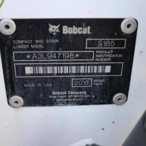 2013 Bobcat S185