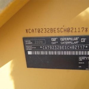 2007 Caterpillar 232B
