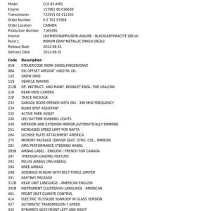 2013 Mercedes-Benz CLS63 AMG