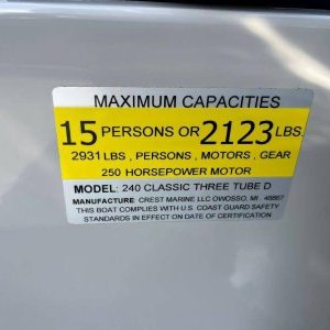 2025 Crest Classic 240 SLC