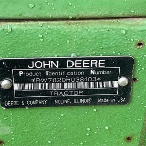 2005 JOHN DEERE 7820