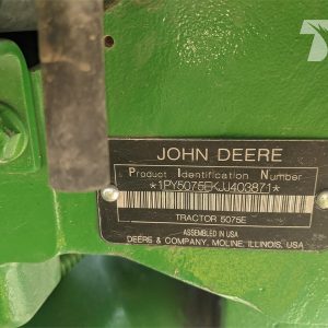2018 JOHN DEERE 5075E