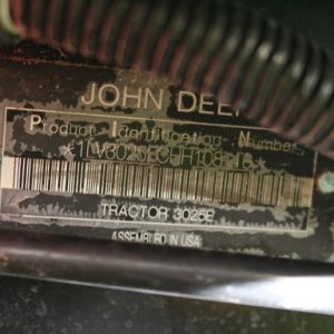 2017 John Deere 3025E